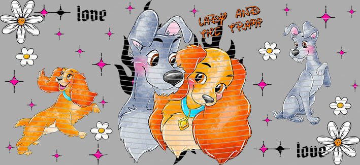 16oz Disney style-D-1102